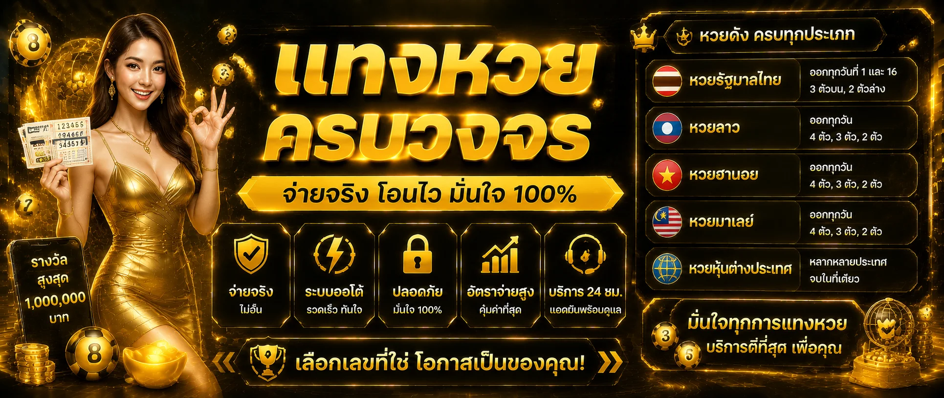 หวยออนไลน์ ROSTY59 หวยรัฐ ยี่กี ฮานอย ลาว อัตราจ่ายสูง